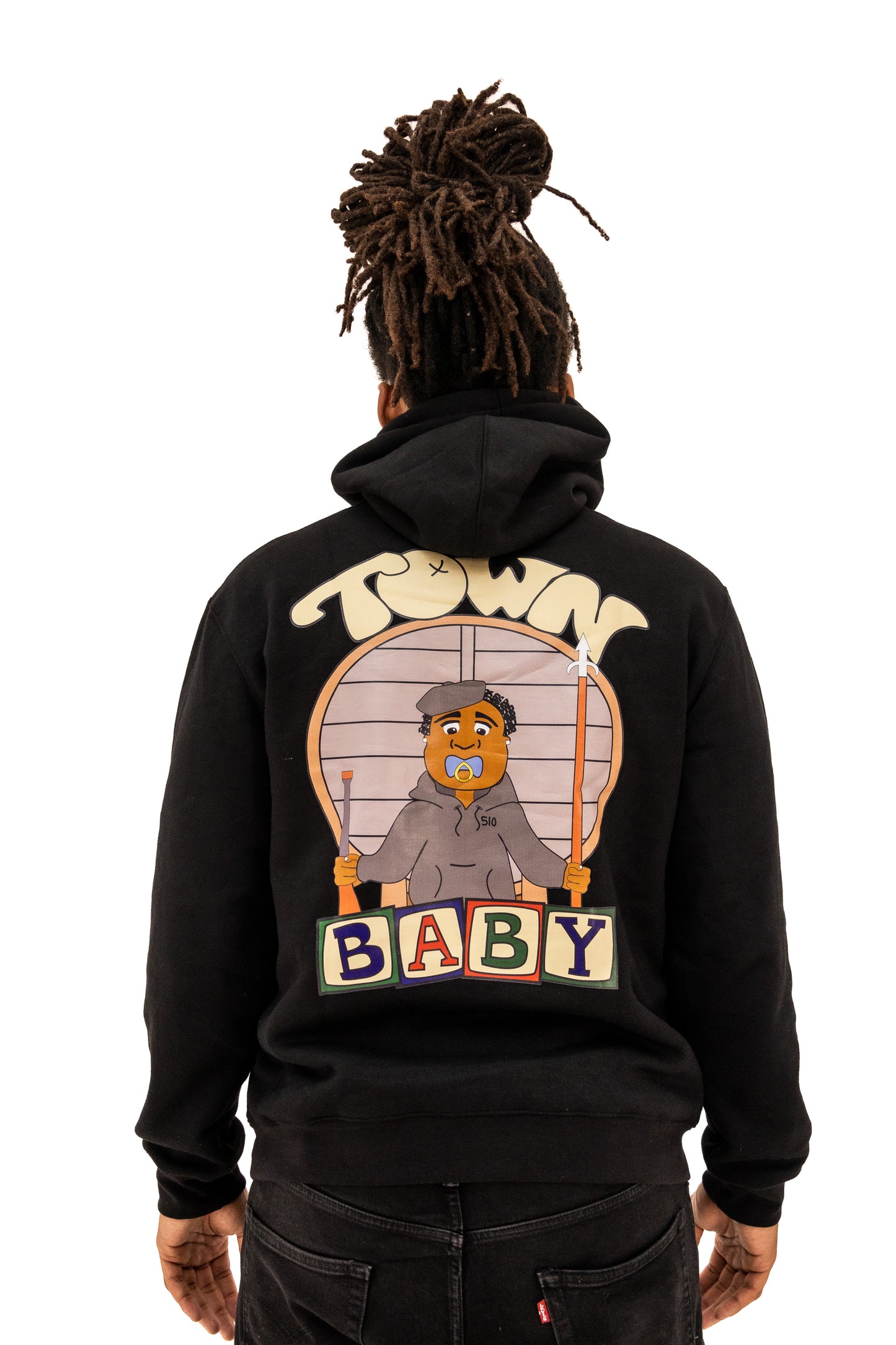 Puff Print "Be The Change" Hoodie