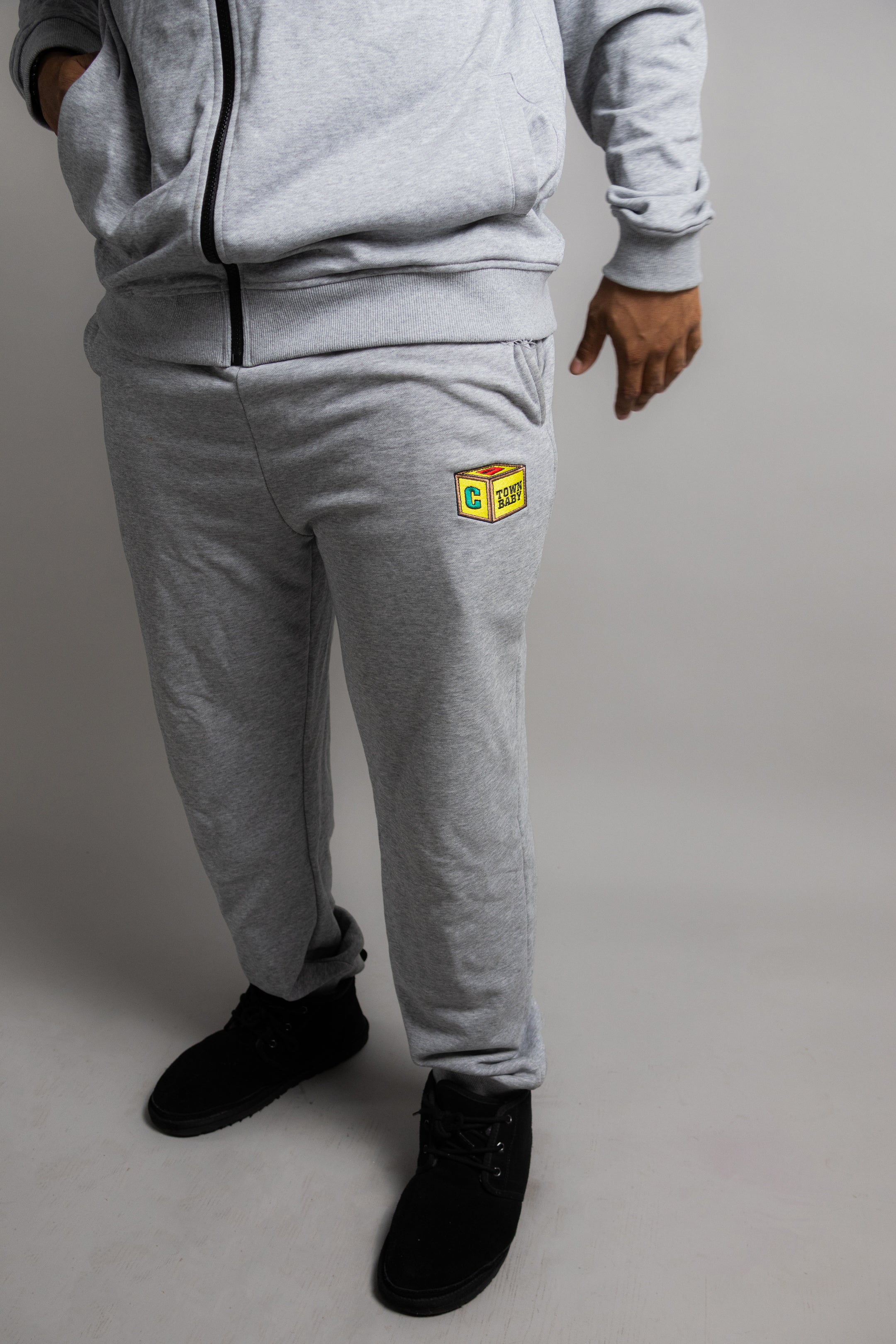 Embroidered Town Baby Sweats